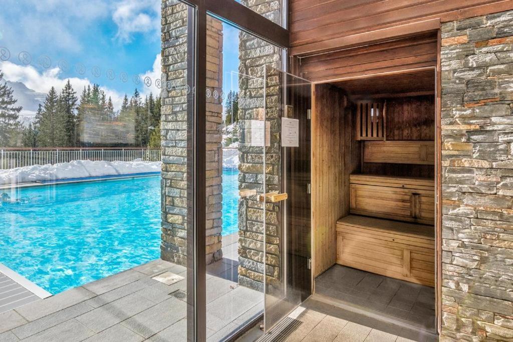 Appartement Premium En Pleine Nature A Flaine, 8 A 10 Personnes - Piscine Exterieure Chauffee, Jacuzzi, Sauna, Hammam Et Salle De Sport 외부 사진
