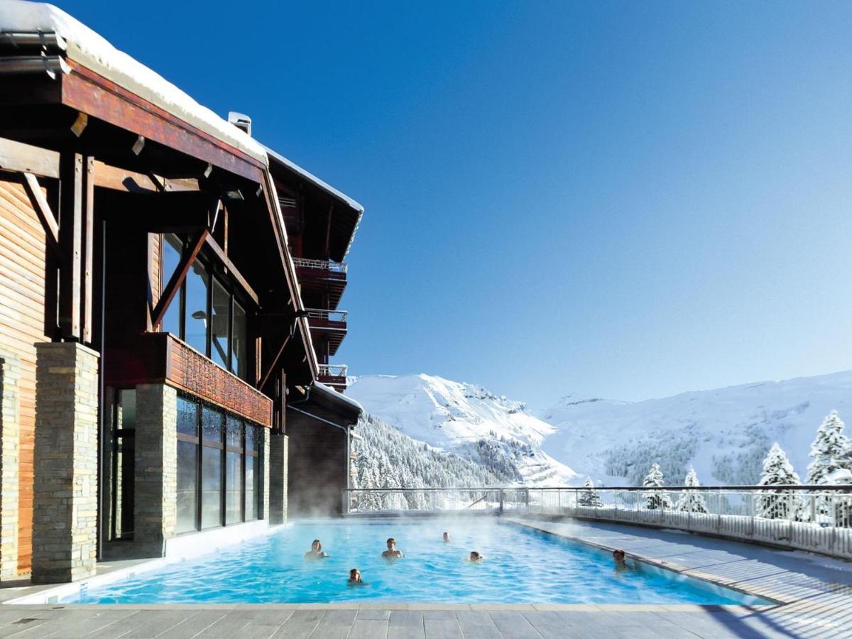 Appartement Premium En Pleine Nature A Flaine, 8 A 10 Personnes - Piscine Exterieure Chauffee, Jacuzzi, Sauna, Hammam Et Salle De Sport 외부 사진