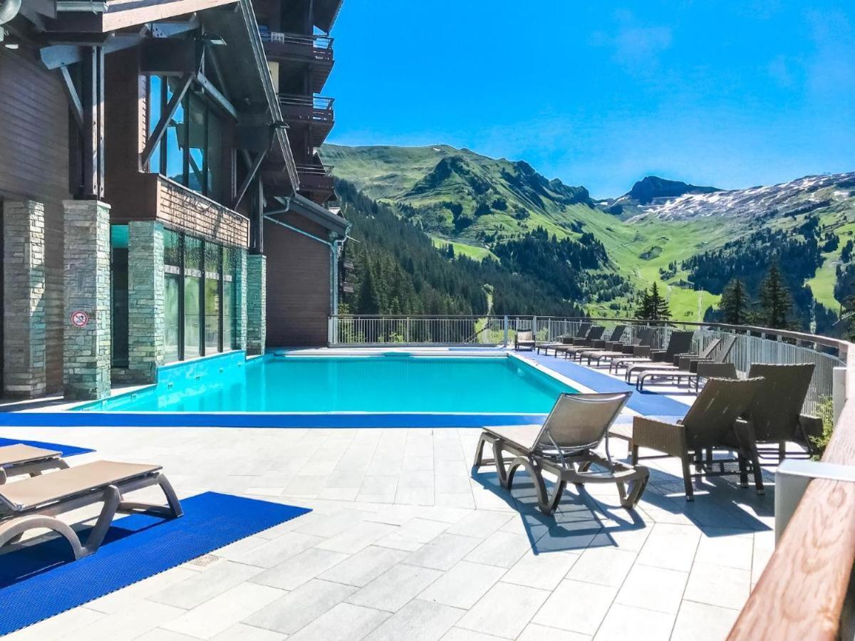 Appartement Premium En Pleine Nature A Flaine, 8 A 10 Personnes - Piscine Exterieure Chauffee, Jacuzzi, Sauna, Hammam Et Salle De Sport 외부 사진